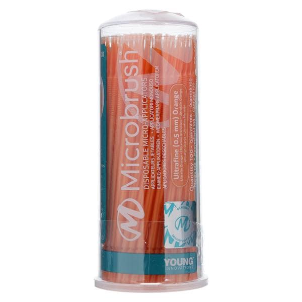 Microbrush MUO400 Micro Applicators Bendable Ultra Fine Orange 400/Pk Microbrush MUO400 Micro Applicators Bendable Ultra Fine Orange 400/Pk